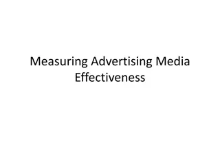 Advertising Media Effectiveness