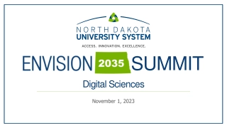 Envision Summit - Digital Sciences