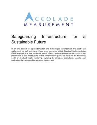 Safeguarding Infrastructure for a Sustainable Future