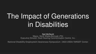 Generational Differences in Disability Advocacy