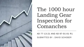 The 1000-Hour Landing Gear Inspection for Comanches