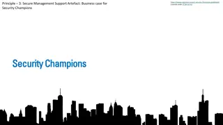 Role of Security Champions in Organizations