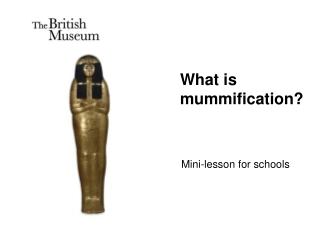 What is mummification?