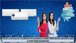 Which is the best air conditioner for purchase in India