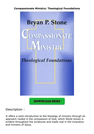 ❤️(download)⚡️ Compassionate Ministry: Theological Foundations