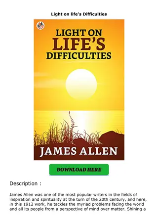 ❤download Light on life’s Difficulties