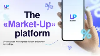 Market-Up: The Decentralized Marketplace on Blockchain Technology