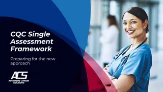 The New CQC Single Assessment Framework