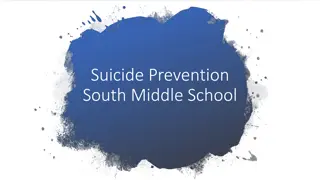 Suicide Prevention Education for South Middle School Students
