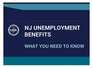 NJ Unemployment Benefits