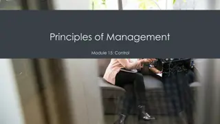 Organizational Control in Business Management