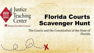 Florida Constitution: A Scavenger Hunt