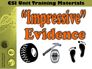 Impression Evidence Collection in CSI Investigations