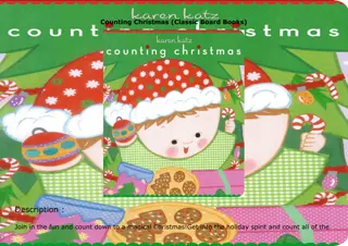 ❤(⚡Read⚡)❤ [✔PDF✔⚡] Counting Christmas (Classic Board Books)