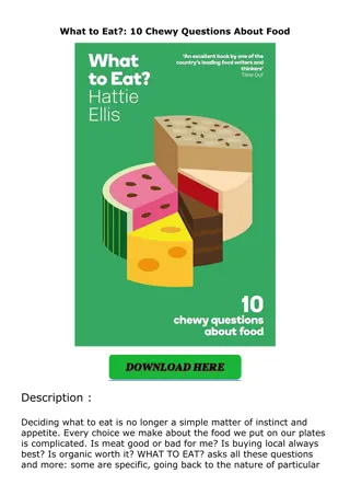 download⚡️❤️ What to Eat?: 10 Chewy Questions About Food