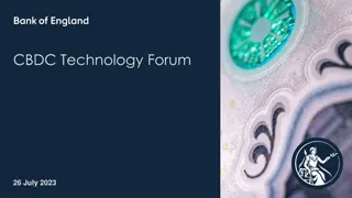 CBDC Technology at the Forum - July 26, 2023