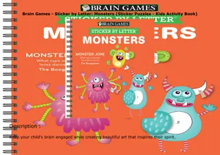 ❤(⚡Read⚡)❤ [✔PDF✔⚡] Brain Games - Sticker by Letter: Magical Creatures (Sticker
