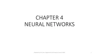 Neural Networks: Models and Approaches in AI