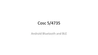 Bluetooth Technology: Basics and Connection Establishment