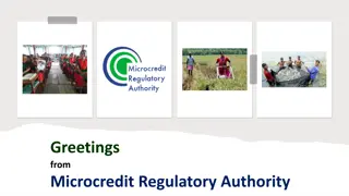 Evolution of Microcredit Regulatory Authority in Bangladesh