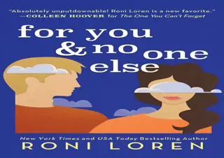 PDF/READ  For You & No One Else (Say Everything Book 3)