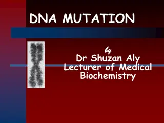 DNA Mutations and Their Types