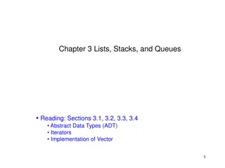 Lists, Stacks, and Queues in Abstract Data Types