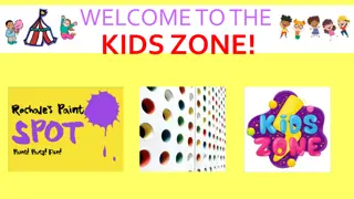 The Exciting Kids Zone Activities