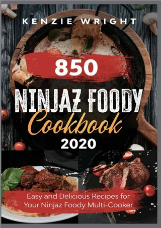 ⚡PDF✔ (⚡Read⚡)❤ ONLINE Ninjaz Foody Cookbook 2020: Easy and Delicious Recip