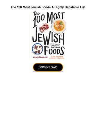 read The 100 Most Jewish Foods A Highly Debatable List