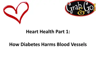 How Diabetes Affects Blood Vessels