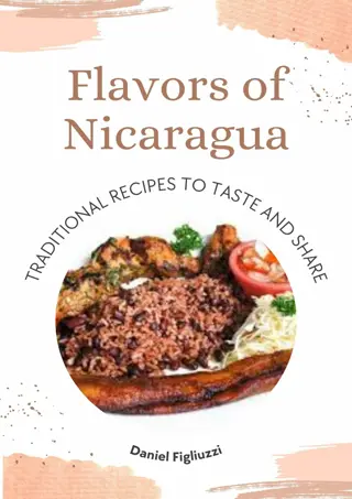 ✔DOWNLOAD✔ Flavors of Nicaragua: Traditional Recipes to Taste and Share (co