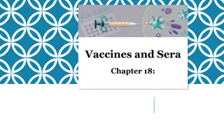 Vaccines and Immunization