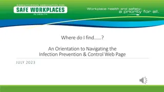 Infection Prevention & Control Measures