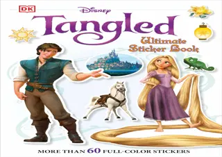 [READ DOWNLOAD]  Ultimate Sticker Book: Tangled: More Than 60 Reu