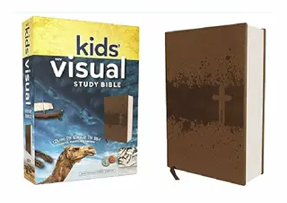 DOWNLOAD/PDF  NIV, Kids' Visual Study Bible, Leathersoft, Bronze,