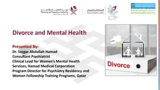 Divorce and Its Impact on Mental Health