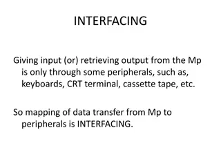 Data Transfer and Interfacing in Computer Systems