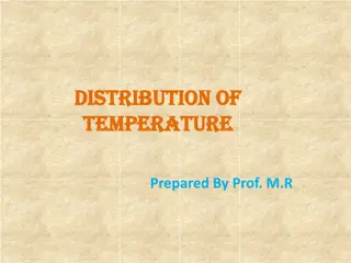 Temperature Distribution and Differences in Heat