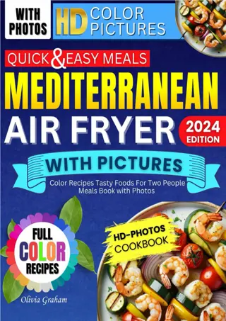 ✔PDF⚡ ✔DOWNLOAD✔ Mediterranean Air Fryer Healthy Cookbook with Pictures for