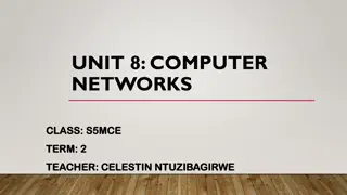 Computer Networks: Types and Characteristics