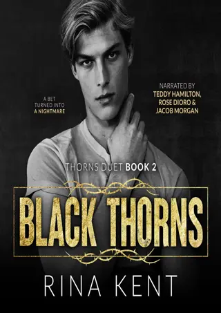 ❤[PDF]⚡ Black Thorns: A Dark New Adult Romance (Thorns Duet, Book 2)