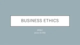 Business Ethics and Its Importance in Today's World