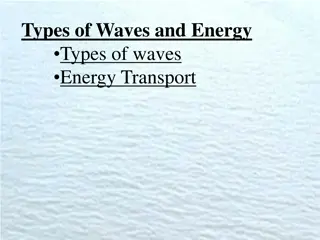 Types of Waves and Energy Transport