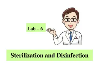 Sterilization and Disinfection Methods in Laboratory Settings