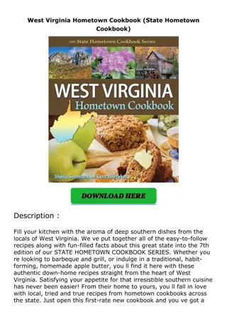 ❤download West Virginia Hometown Cookbook (State Hometown Cookbook)