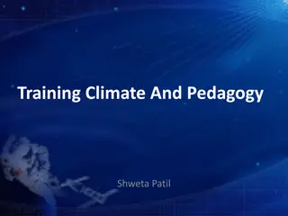 Training Climate and Its Impact on Organizational Development