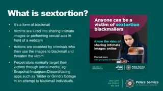 Protect Yourself from Sextortion: Tips and Support for Victims
