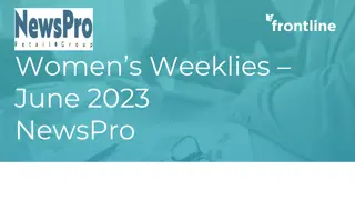 Women’s Weeklies –  June 2023  NewsPro