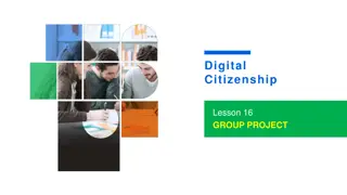 Empowering Students Through Digital Citizenship Group Projects